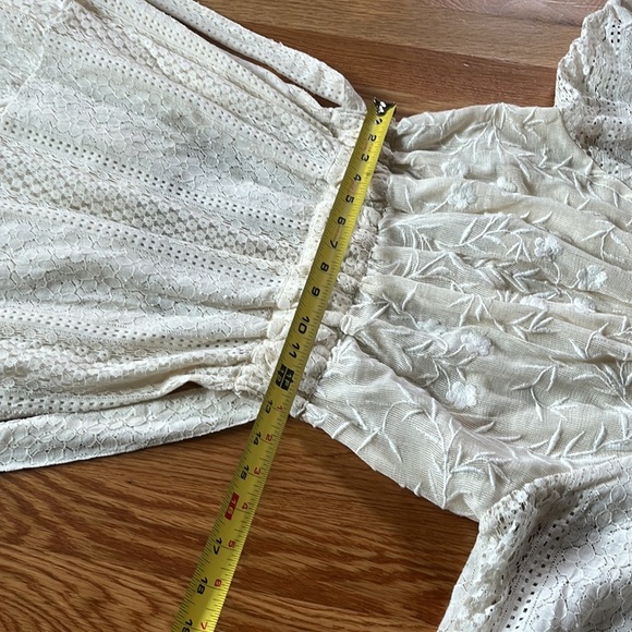 NWT Anthropologie Verb Agneza Lace Dress By Pallavi Singhee Sz 6 - Picture 9 of 16